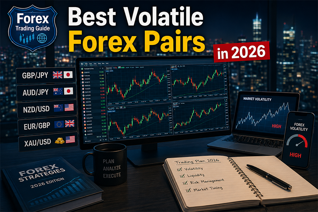 Best Volatile Forex Pairs in 2026: Complete Trader’s Guide to High-Profit Currency Volatility