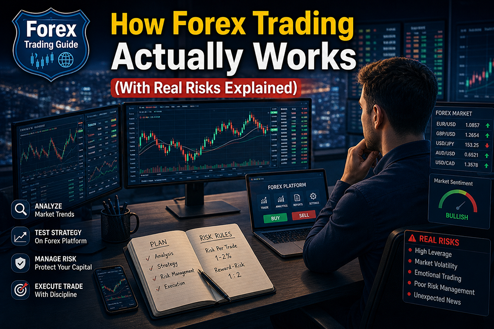 How Forex Trading Actually Works (With Real Risks Explained)