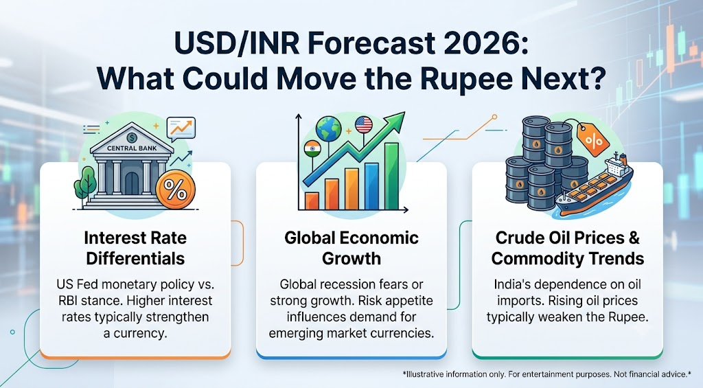 USD/INR Forecast 2026: What Could Move the Rupee Next?