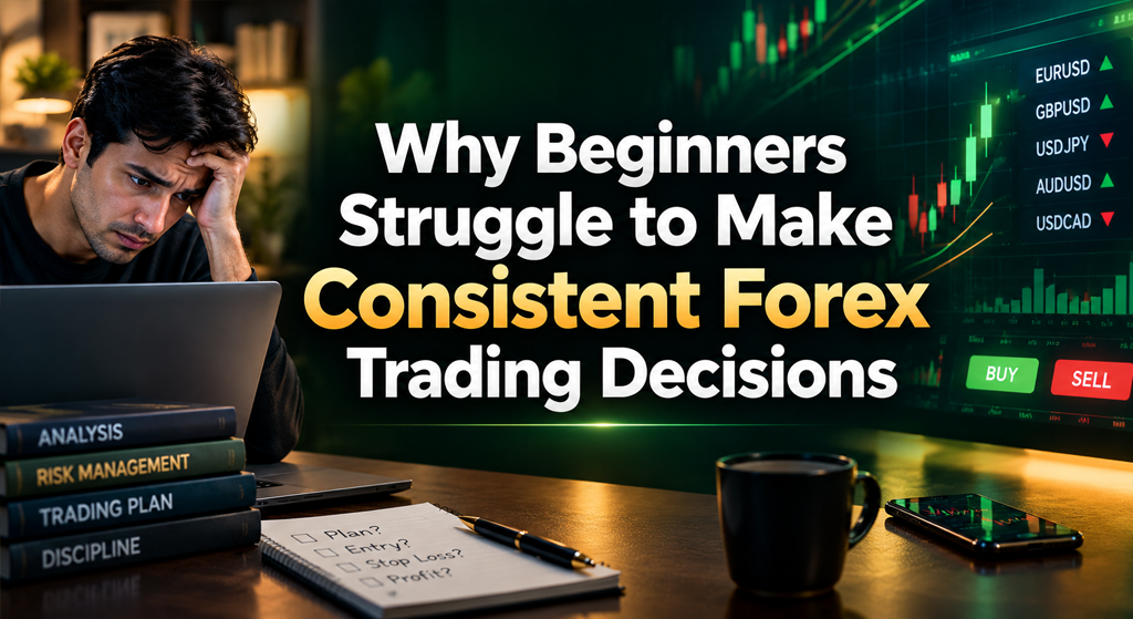 Why Beginners Struggle to Make Consistent Forex Trading Decisions